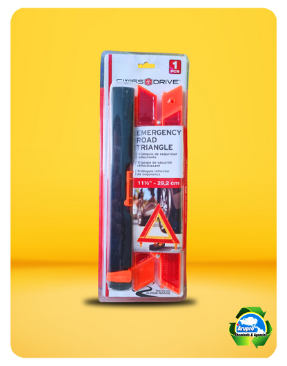 ARUPRO - REFLECTIVE SAFETY TRIANGLE - SAND BASE