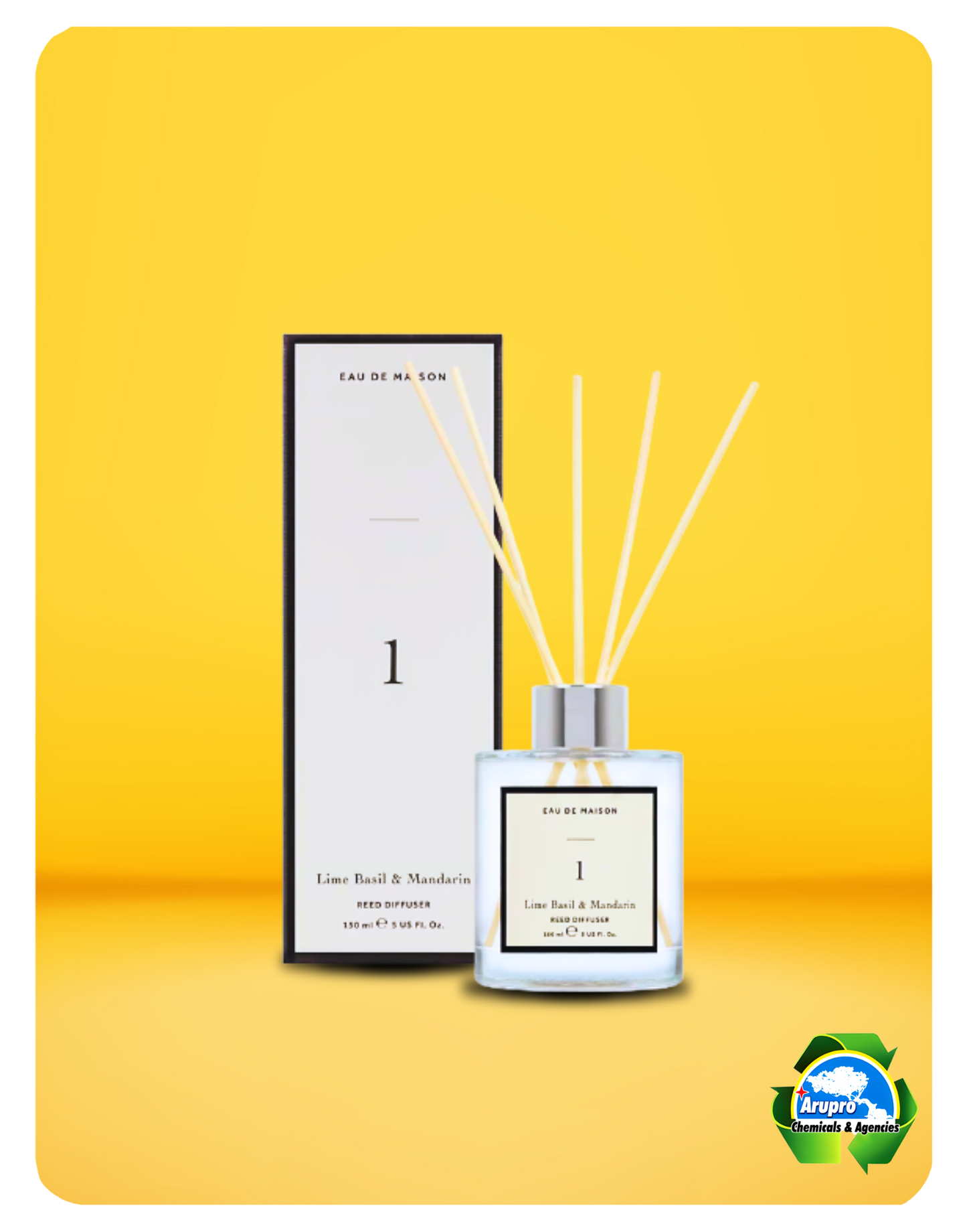 REED DIFFUSER - LIME BASIL & MANDARIN