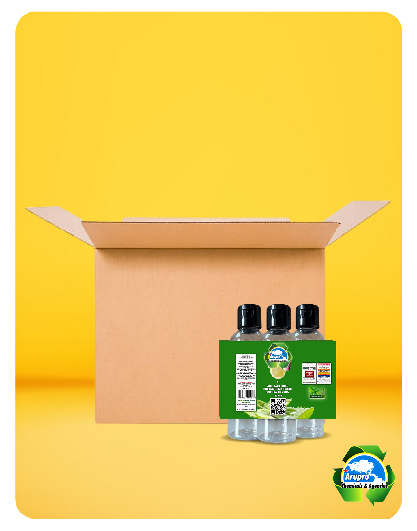 ARUPRO LIQUID DISHWASHING SOAP - 100ML