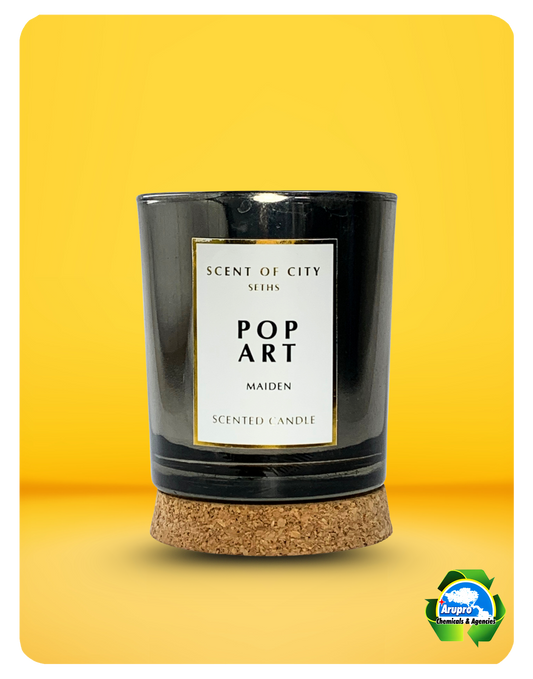 POP ART CANDLE - MAIDEN