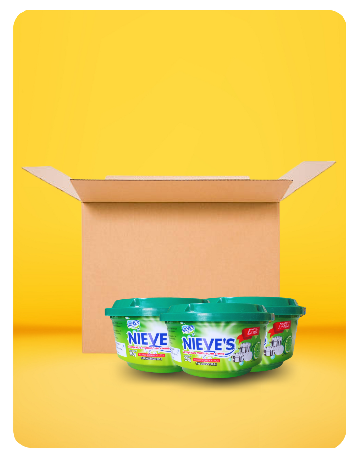 NIEVE'S - CREAM DISHWASHER LEMON - 250G