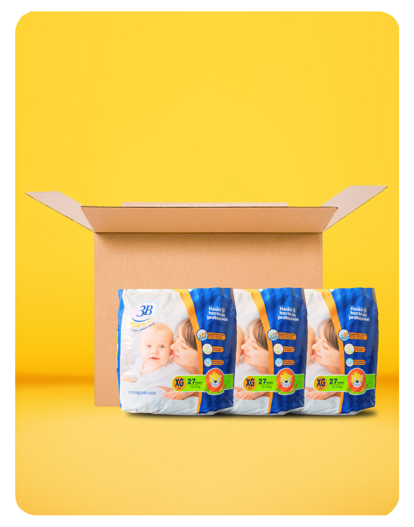 3B PREMIUM DIAPER SUITCASE - SIZE EXTRA LARGE
