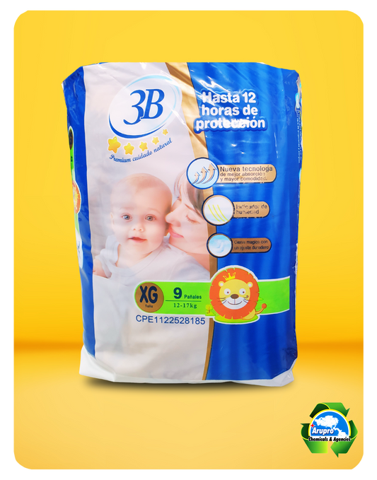 3B PREMIUM DIAPER PACK - EXTRA LARGE SIZE