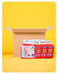 3B RED DIAPER PACK - SMALL SIZE