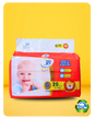 3B RED DIAPER PACK - LARGE SIZE
