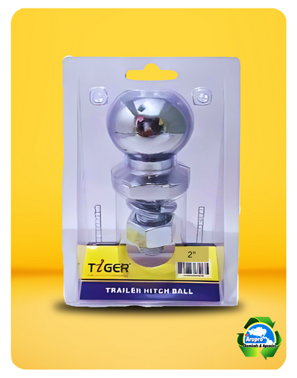 ARUPRO CHROME TRAILER HITCH BALL - 2"