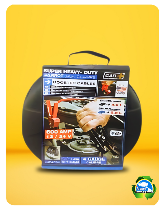 JUMPER CABLES 100% COOPER 12/24V - 3.65m
