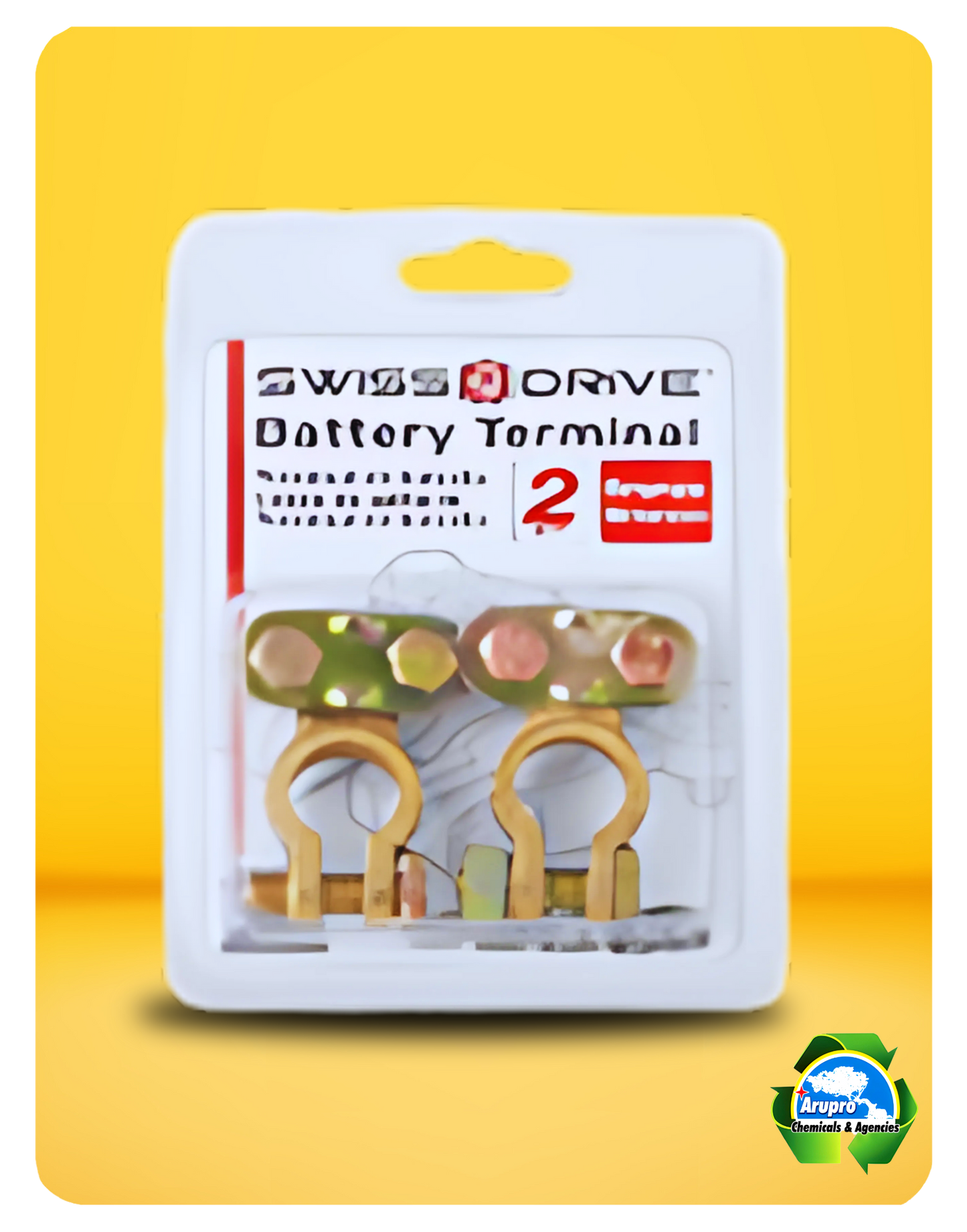 ARUPRO - SWISS DRIVE BRONZE BATTERY TERMINAL 2 PIECES