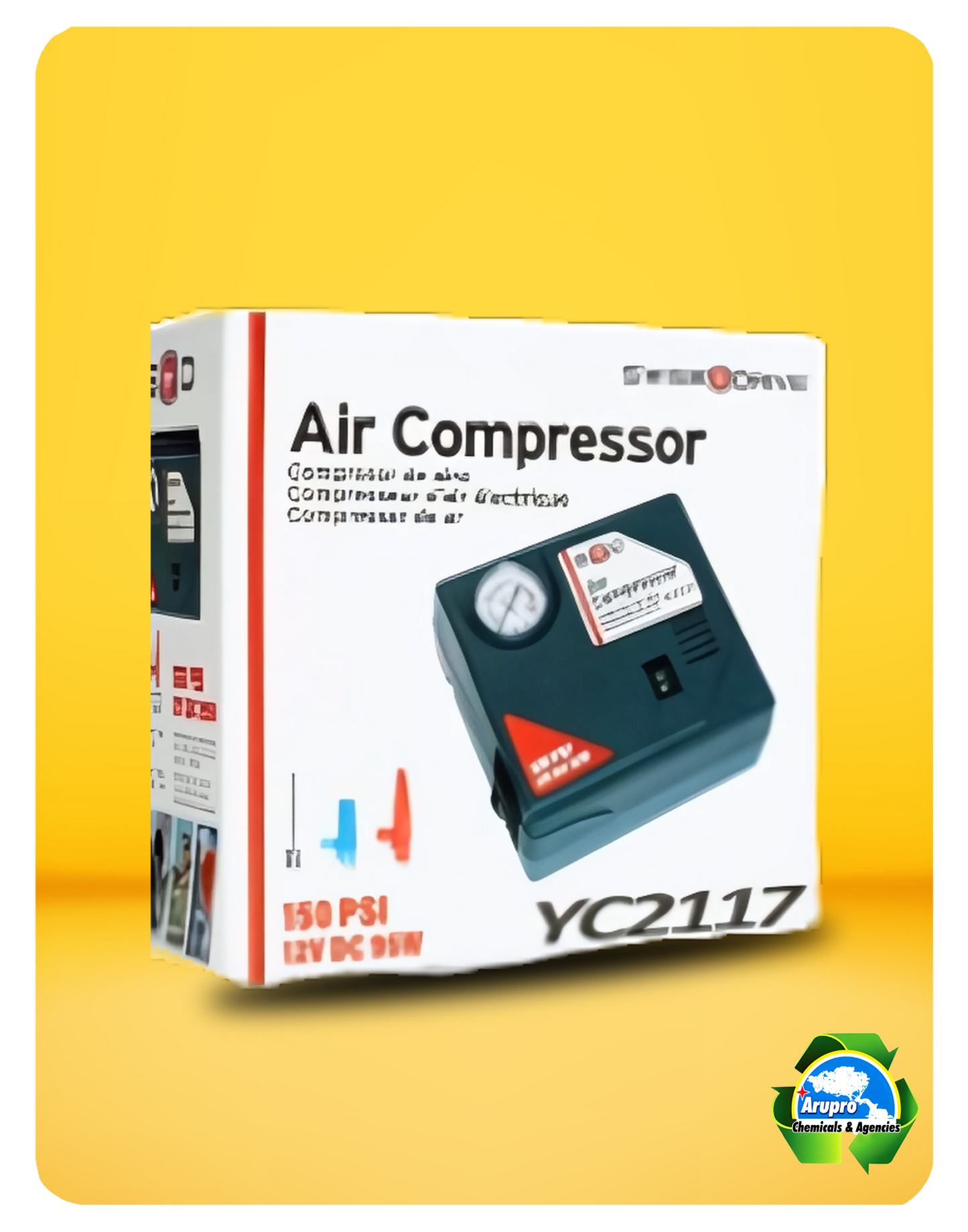ARUPRO - AIR COMPRESSOR 150 PSI - 12V