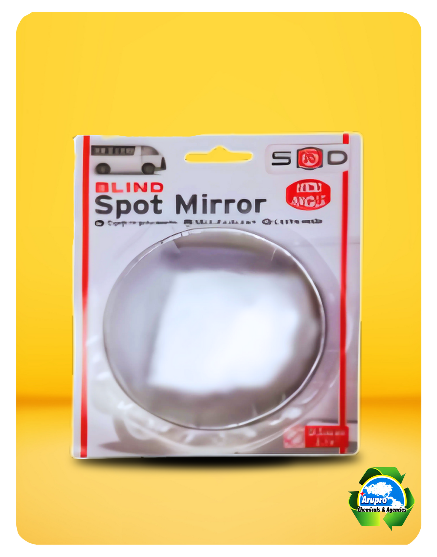 ARUPRO - ROUND BLIND SPOT MIRROR FOR TRUCKS
