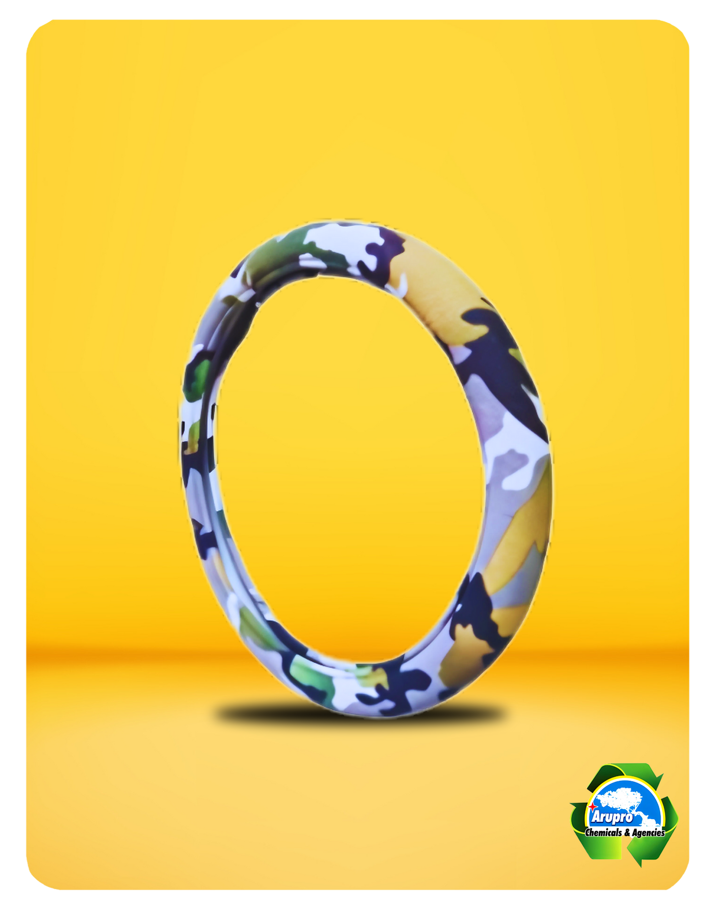 ARUPRO - STEERING WHEEL COVER COLOR CAMOUFLAGE SYNTHETIC