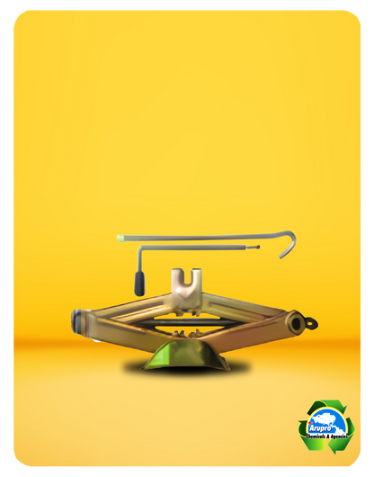 ARUPRO - GALVANIZED JACK SCISSOR TYPE - 2TON