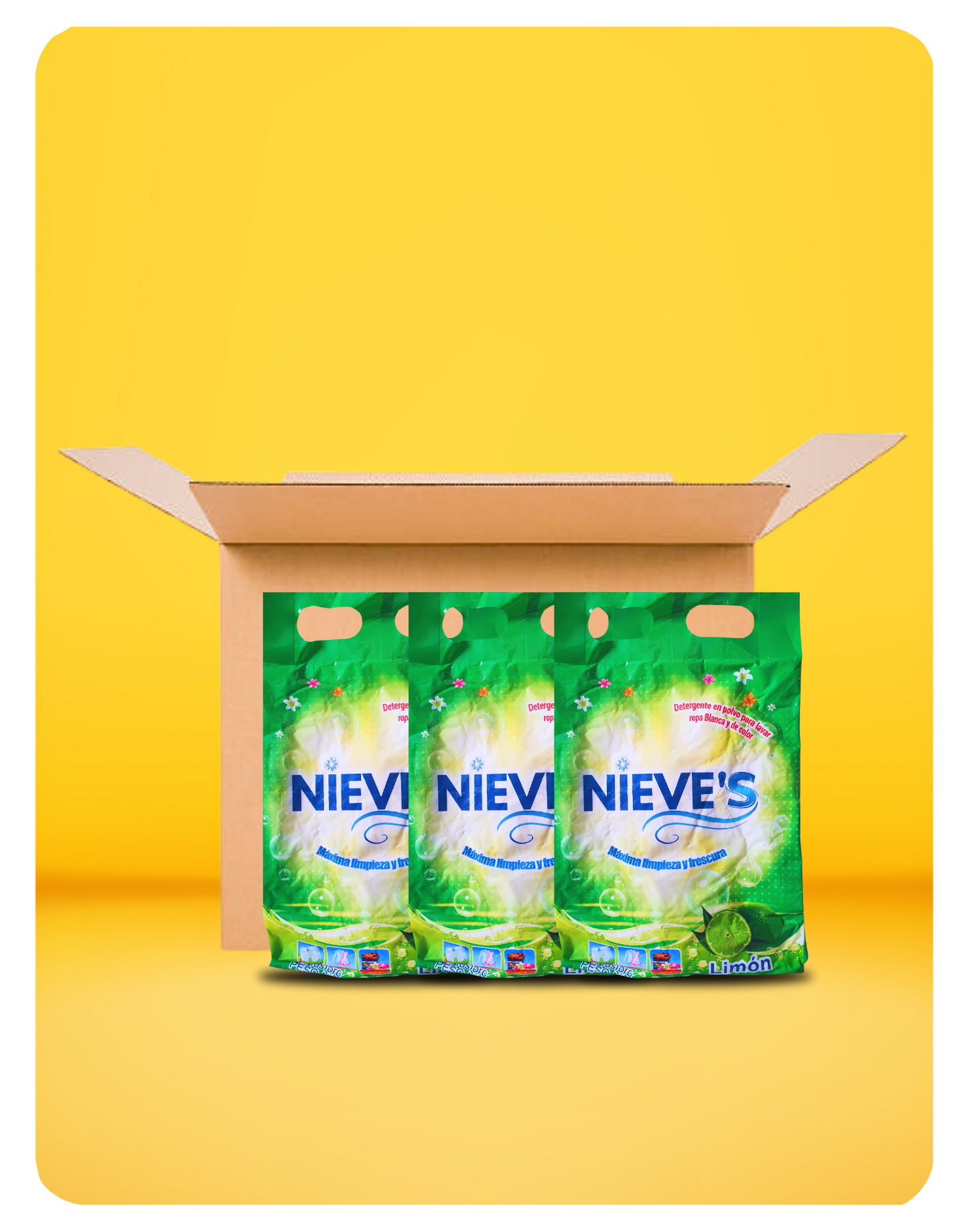 NIEVES - POWDERED DETERGENT - 500G LEMON