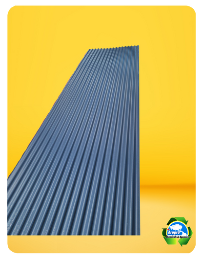 ASA DARK GREY WAVE ROOFSHEETS - 2.0mm