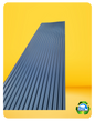 ASA DARK GREY WAVE ROOFSHEETS - 2.0mm