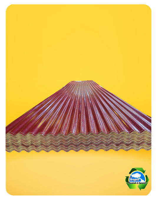 ASA RED WAVE ROOFSHEETS - 2.0mm