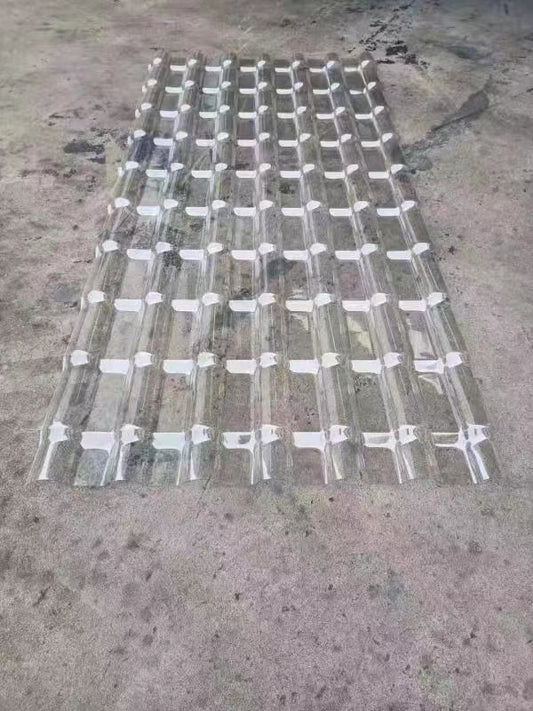 ASA TRASNPARENT ROOFSHEETS SPANISH STYLE- 2.0mm