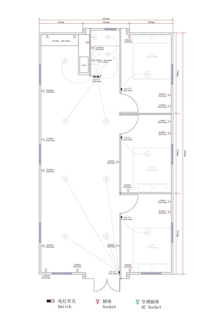 PRE-FAB EXPANDABLE/FOLDABLE HOUSE 40ft (PRE-ORDER)