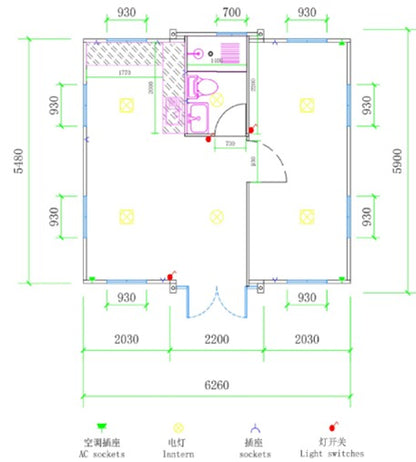 PRE-FAB EXPANDABLE/FOLDABLE HOUSE 20ft (PRE-ORDER)