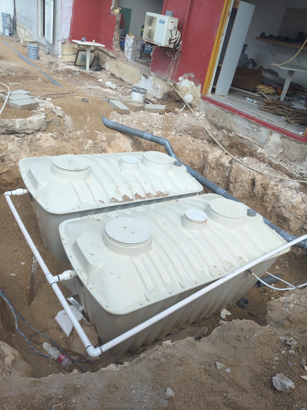 ECO SEPTIC TANK - 3CUM - HOUSE WASTE WATER TREATMENT.