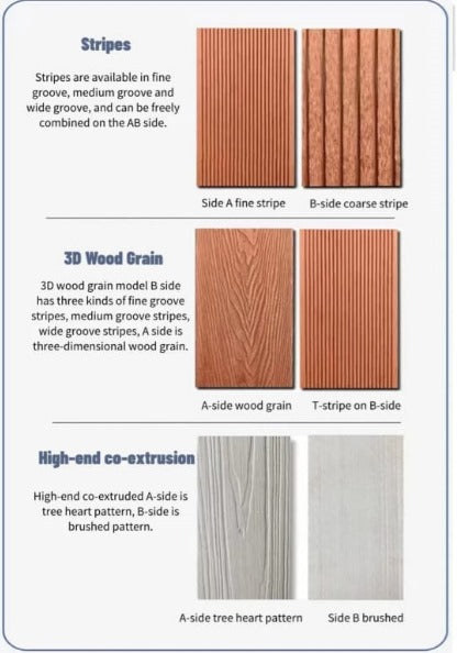 EXTRUDED DECK FLOOR BOARDS - BROWN
